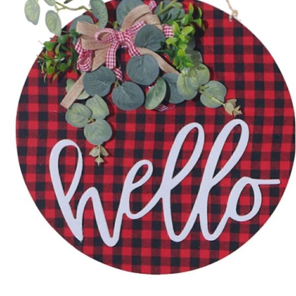 Super Holiday Welcoming Wreath NWT - Picture 10 of 10